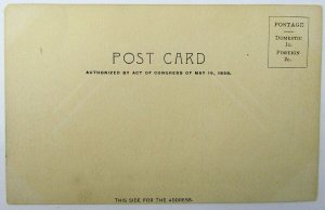 ANTIQUE UNDIVIDED POSTCARD - MOGUL EGYPTIAN CIGARETTES ADVERTISING
