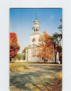 Postcard Old First Church Of Bennington, Old Bennington, Vermont