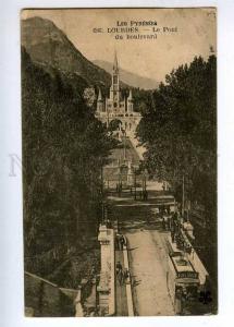 190814 FRANCE PYRENEES LOURDES pont du boulevard Vintage RPPC