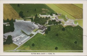 Postcard Rutter Bros Dairy York PA