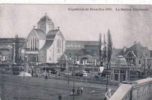 Exposition Universelle Bruxelles 1910 La Section Allemande