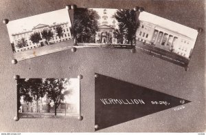 RP: VERMILLION , South Dakota , 00-10s ; 4-view postcard