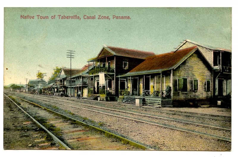 Panama - Canal Zone. Tabernilla, Native Town
