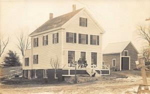 East Pembroke ME New General Store Message RPPC Postcard