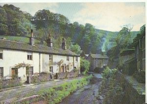 Derbyshire Postcard - Castleton - Path on Right Leads into Peak Cavern - TZ8337