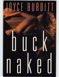 Postcard Buck Naked Novel by Joyce Burditt Ad Ballantine Books