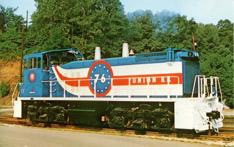 Union Railroad Locomotive - USA Bicentennial Design