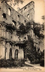 CPA Abbaye de JUMIEGES-Ruines des Lateraux de l'Église Notre-Dame (269830)