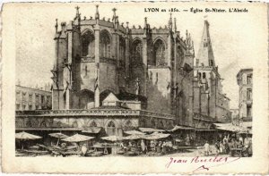 CPA Lyon en 1850 Église St. Nizier L'Abside (993877)