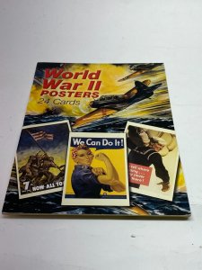 World War II Posters: 24 Cards (Dover Postcards) by Florence Leniston. (2001, Pa