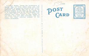 F15/ Mobile Alabama Postcard c1915 Cochrane Bridge Autos 8