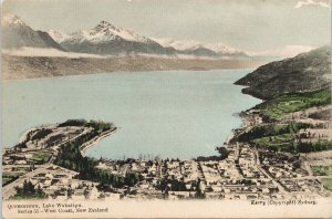 Queenstown Lake Wakatipu NZ New Zealand Unused Series 51 Kerry Postcard E69