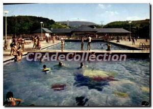 Old Postcard Espalion Aveyron Pool