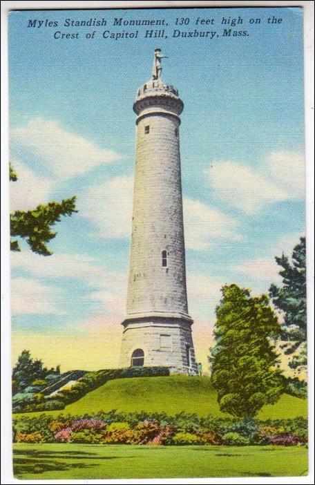 Myles Standish Monument, Duxbury MA