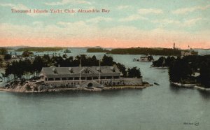 Thousand Islands Yacht Club Alexandria Bay Ontario Canada Postcard