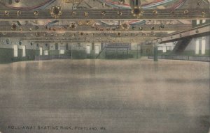 PORTLAND, Maine, 1900-10s ; Roll-Away Skating Rink