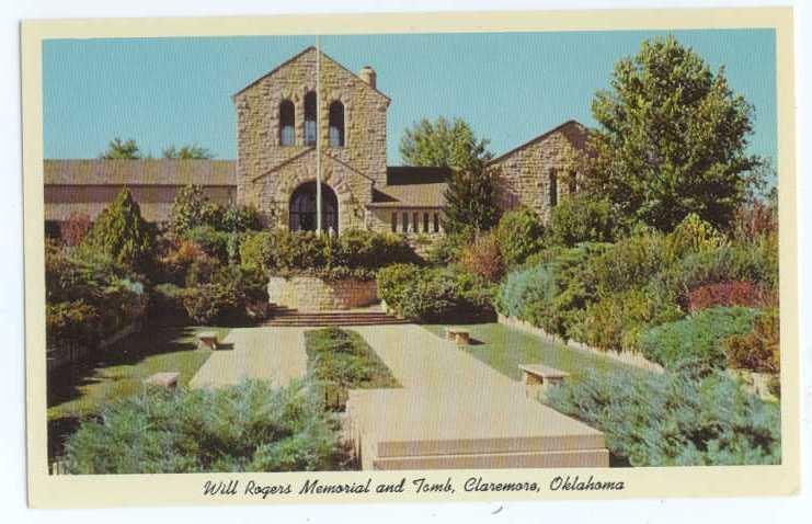 Will Rogers Memorial & Tomb Clarmore Oklahoma OK