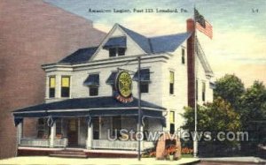American Legion Post 123 - Lansford, Pennsylvania PA  