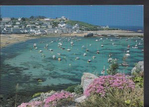 Cornwall Postcard - Hugh Town & Harbour, St Mary's, Isles of Scilly B3001