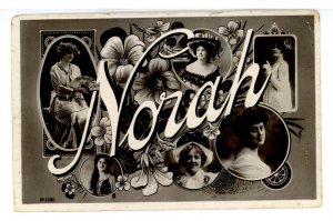 First Name - Norah     *RPPC