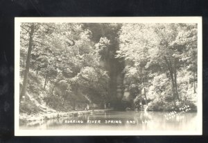 RPPC ROARING RIVER STATE PARK CASSVILLE MISSOURI FIELDS @29 RELA PHOTO POSTCARD