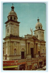 Cathedral At Santiago DE Cuba Postcard (Q21)