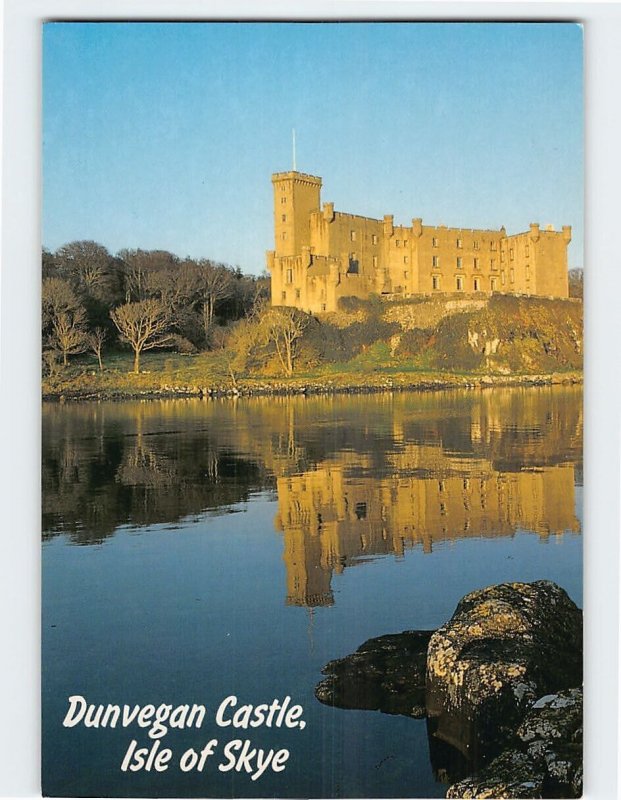 Postcard Dunvegan Castle, Isle of Skye, Dunvegan, Scotland