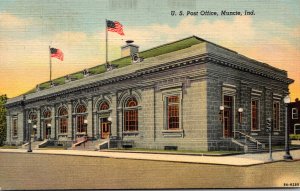 Indiana Muncie Post Office Curteich