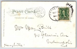 Charlotte North Carolina~Presbyterian College Bldg~Columns~Classical~1908 PC