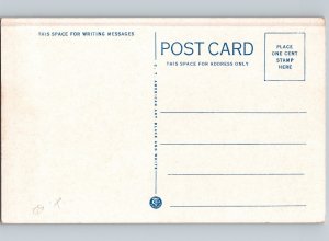 c1925 North School Glencoe Illinois IL Postcard