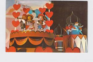 VINTAGE POSTCARD WALT DISNEY WORLD IT'S A SMALL WORLD EUROPE