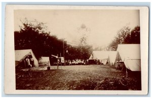 c1910's Camping Gramaphone Tent RPPC Photo Unposted Antique Postcard