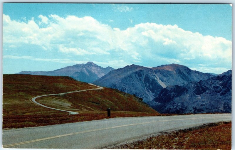 c1960s Denver, CO Rocky Mountains Estes Park, Grand Lake Chrome Roach Photo A315