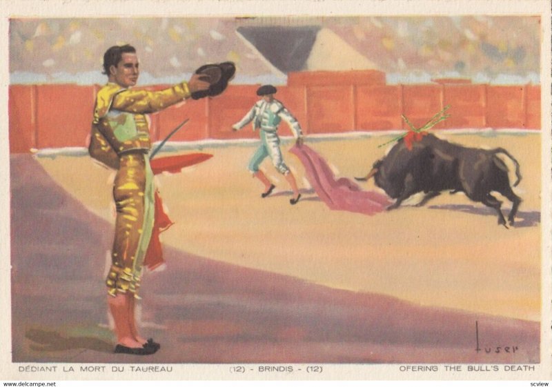 CORRIDA , 1930-40s ; Brindis