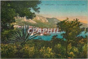 Old Postcard Monte Carlo View taken of the Rock Gardens