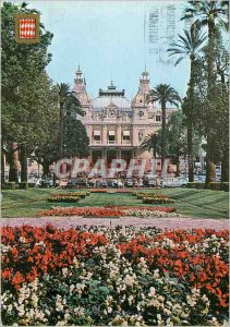 Modern Postcard Monaco Monte Carlo Casino of Monte Carlo from the Gardens