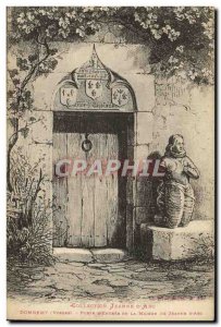 Postcard Old Gate D Domremy Entree De La Maison de Jeanne d'Arc