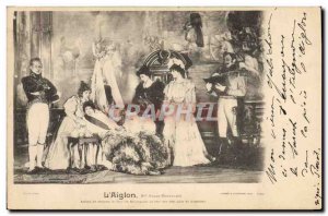 Old Postcard Napoleon 1st L & # 39Aiglon Sarh Bernhardt