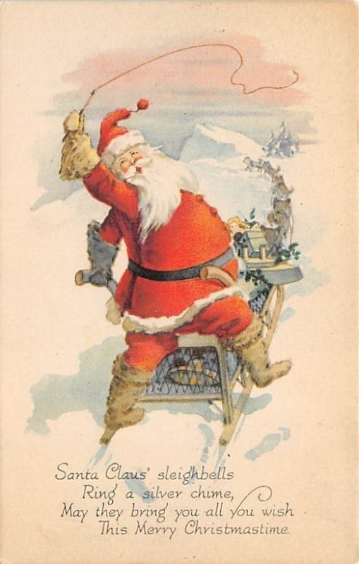Christmas Santa Claus Unused 