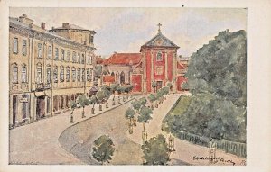 LUBLIN im KONIGREICHE POLEN~ARTIST HEINRICH FERDINAND~KRIEGSHILFBURO POSTCARD