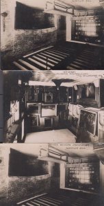 Kitchen Banqueting Hall Christchurch Manor Ipswich 3x Real Photo Postcard s