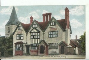 Surrey Postcard - Horse & Groom Inn - Merrow - Surrey - Ref 10294A