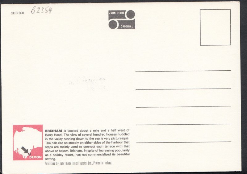 Devon Postcard - The Golden Hind, Brixham   B2354