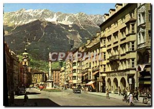 Old Postcard Alpenstadt Innsbruck Maria Theresienstrasse geg