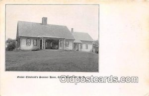 Grover Cleveland's Summer Home Center Sandwich, NH Unused 