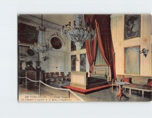 Postcard La Chambre à coucher de la Reine d Angleterre Le Grand Trianon France
