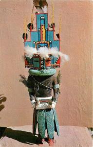 Art Religion 1960s Native American Museum Arizona Petley postcard 1197