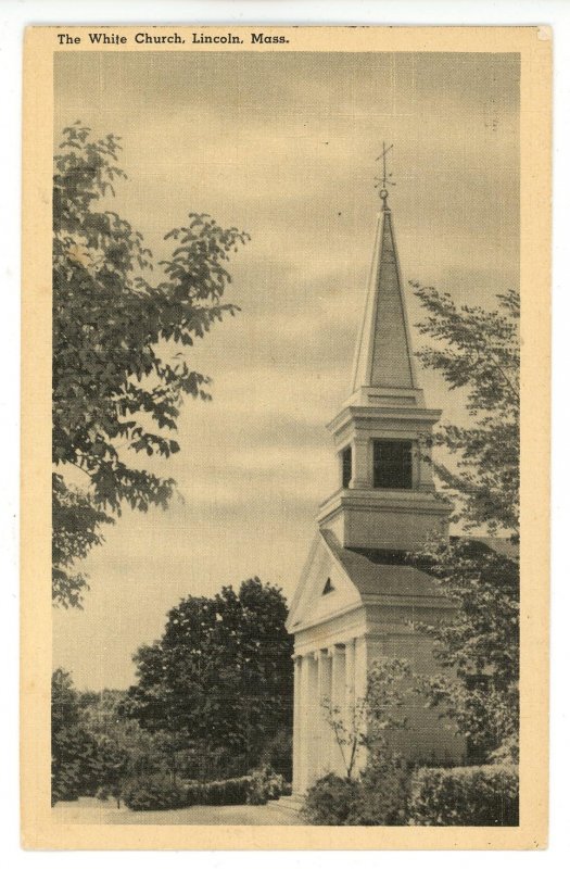 MA - Lincoln. The White Church