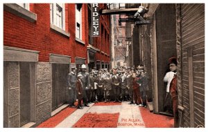 Massachusetts  Boston  Pie Alley