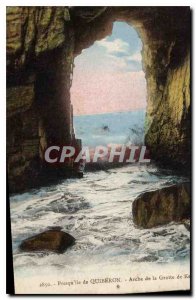 Old Postcard Quiberon Arch Cave
